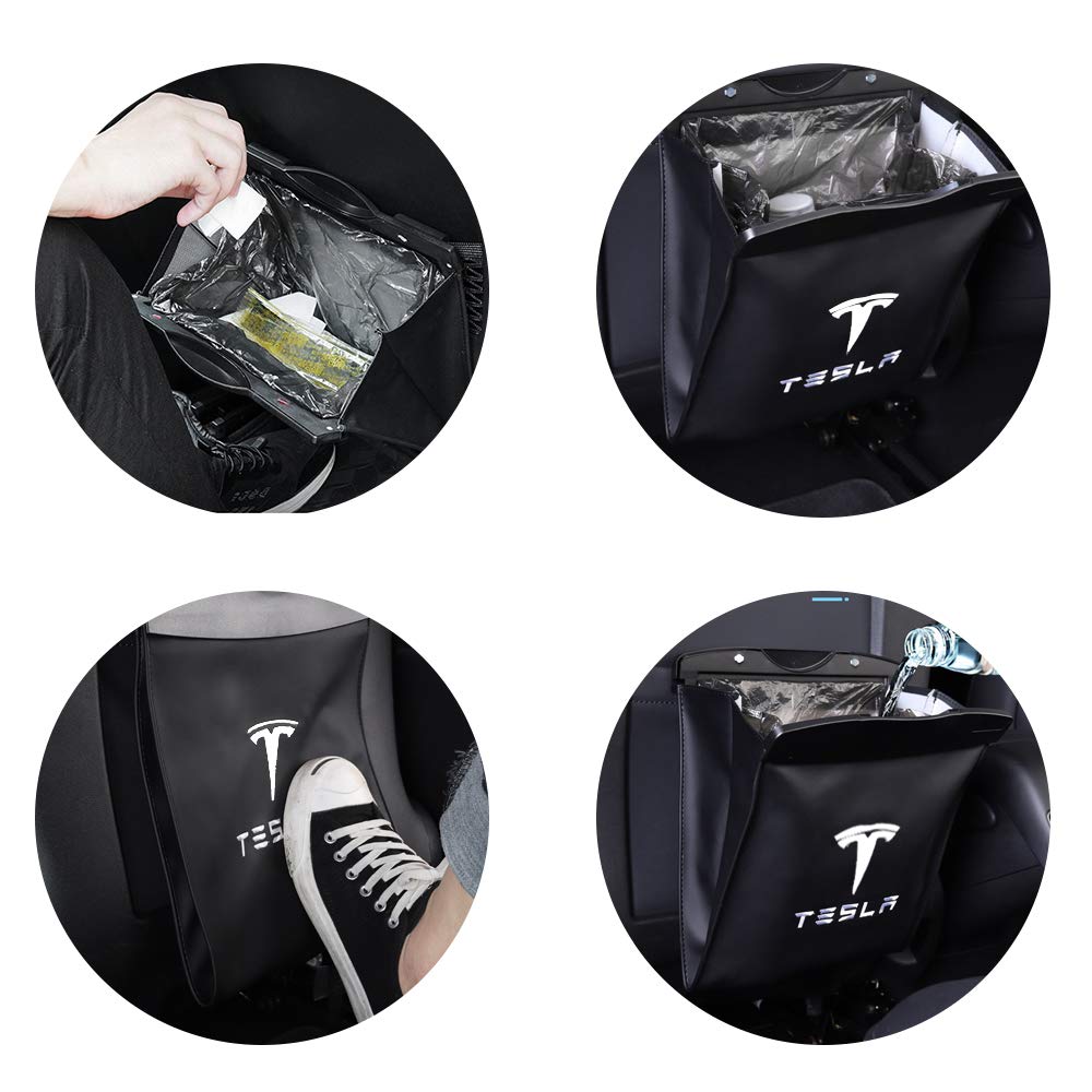 Ddioayh Car Trash Can With Lid,Mini Vehicle Dustbin Garbage Organizer Bin Holder,Portable