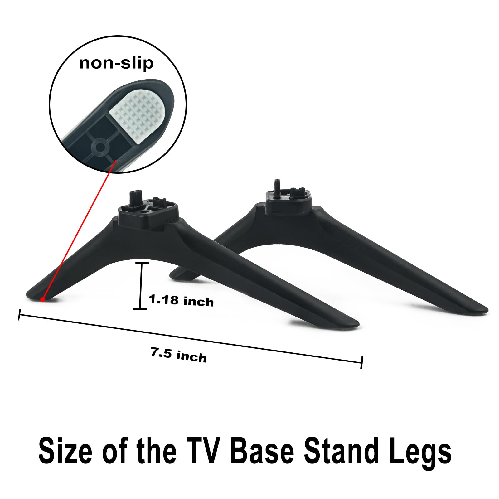 Pied de rechange pour TV Hisense Smart LED 43H4030F3 43" FHD
