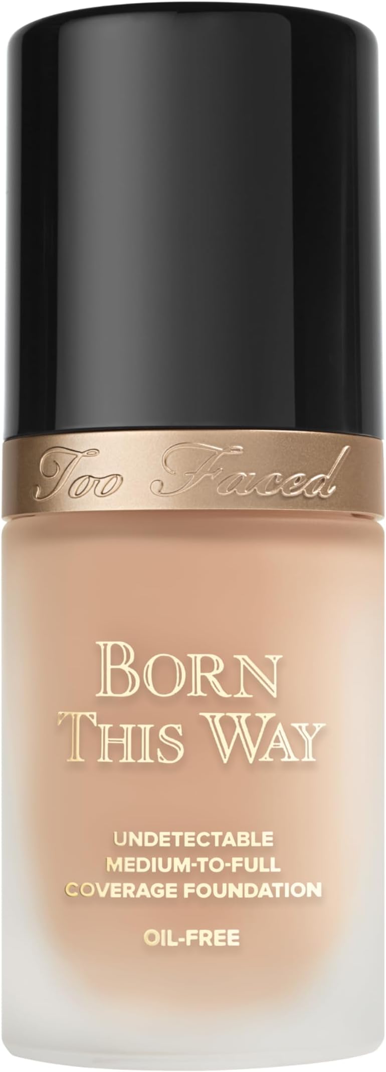 Too Faced Born This Way Natural Finish Longwear Liquid Foundation | Medium-To-Full Coverage | Hydrating + Oil Free