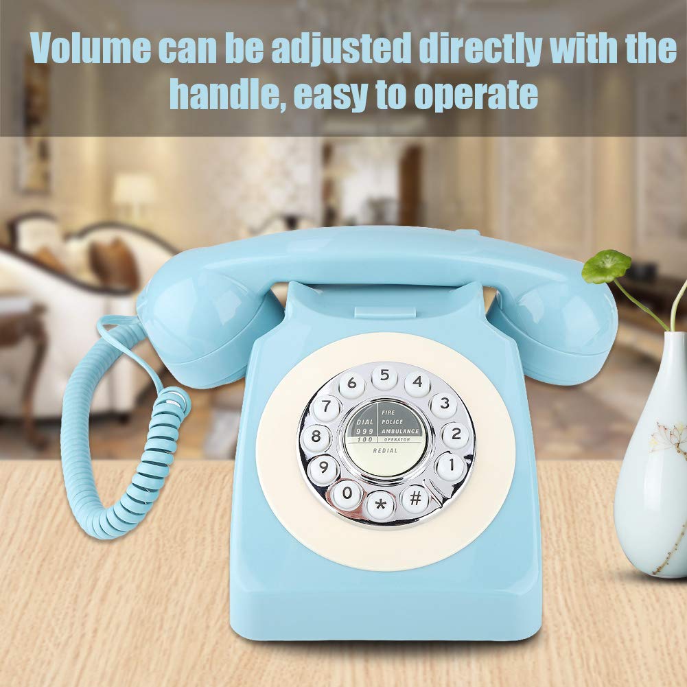 MS-300A Telefon stacjonarny w stylu Retro Telefon biurowy Home Decoration Telefon przeciwzakłóceniowy przeciwzakłóceniowy