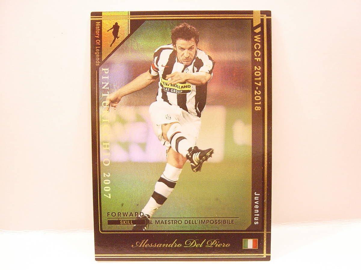 WCCF デル・ピエロ 17-18 HOLE PSA10 WCCF デル・ピエロ 17-18 HOLE PSA10 WCCF 17-18 Ver.2.0 HOLE