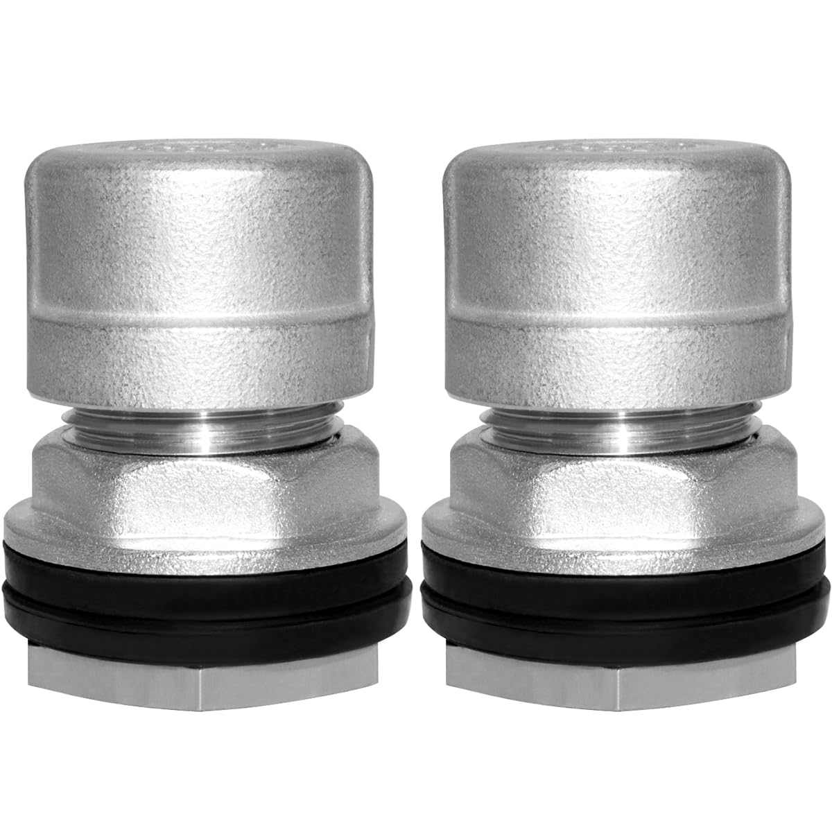 Raccord de cloison anti-fuite pour réparer un réservoir ou baril de pluie 1,9 cm