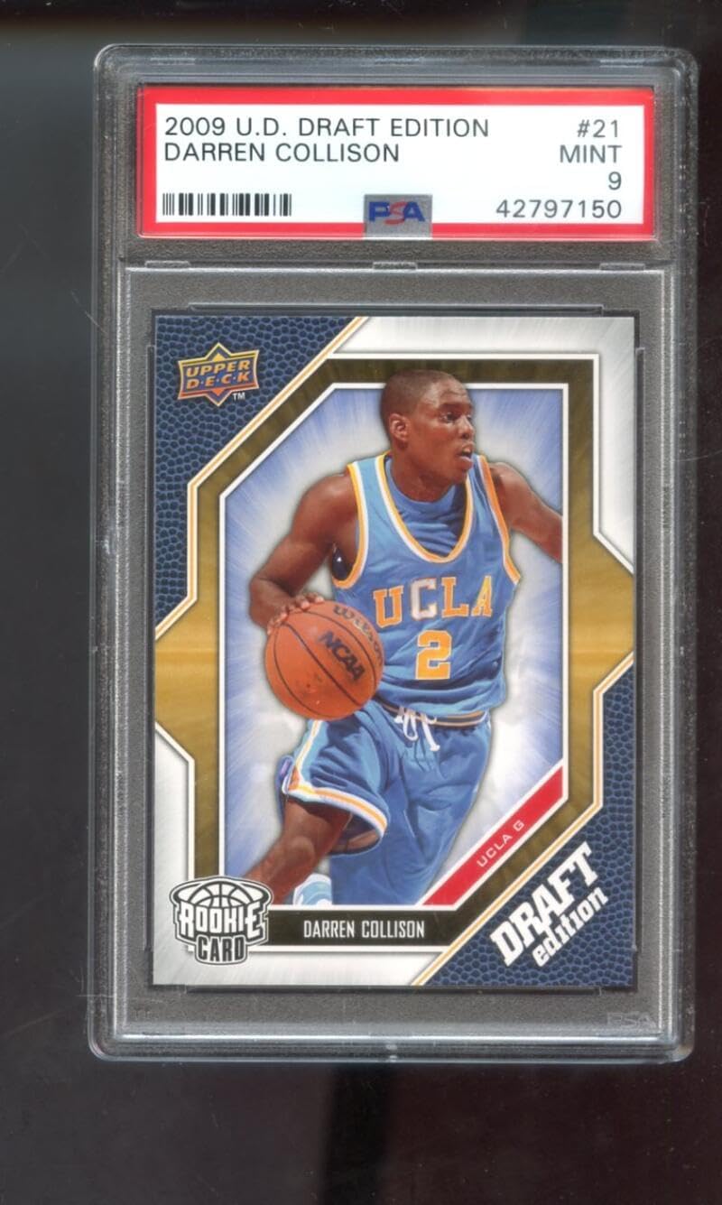 2009-10 Upper Deck Draft Edition #21 Darren Collison ROOKIE RC PSA 9 Graded Basketball Card NBA 09-10 New Orleans Hornets 2009-2010