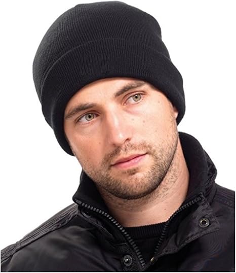 Mens Thinsulate Thermal Winter Hat 