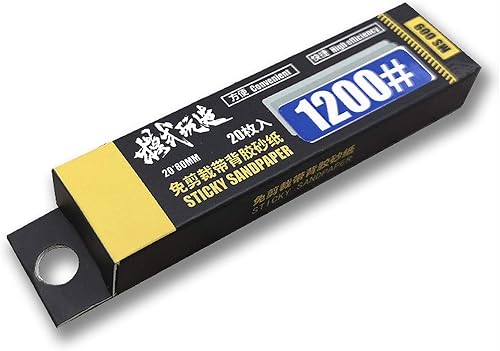 Miniatura 7 de Herramientas de lijado abrasivo impermeable mojadoseco pegajoso papel de lija para madera, metal y pulido automotriz 100pcs