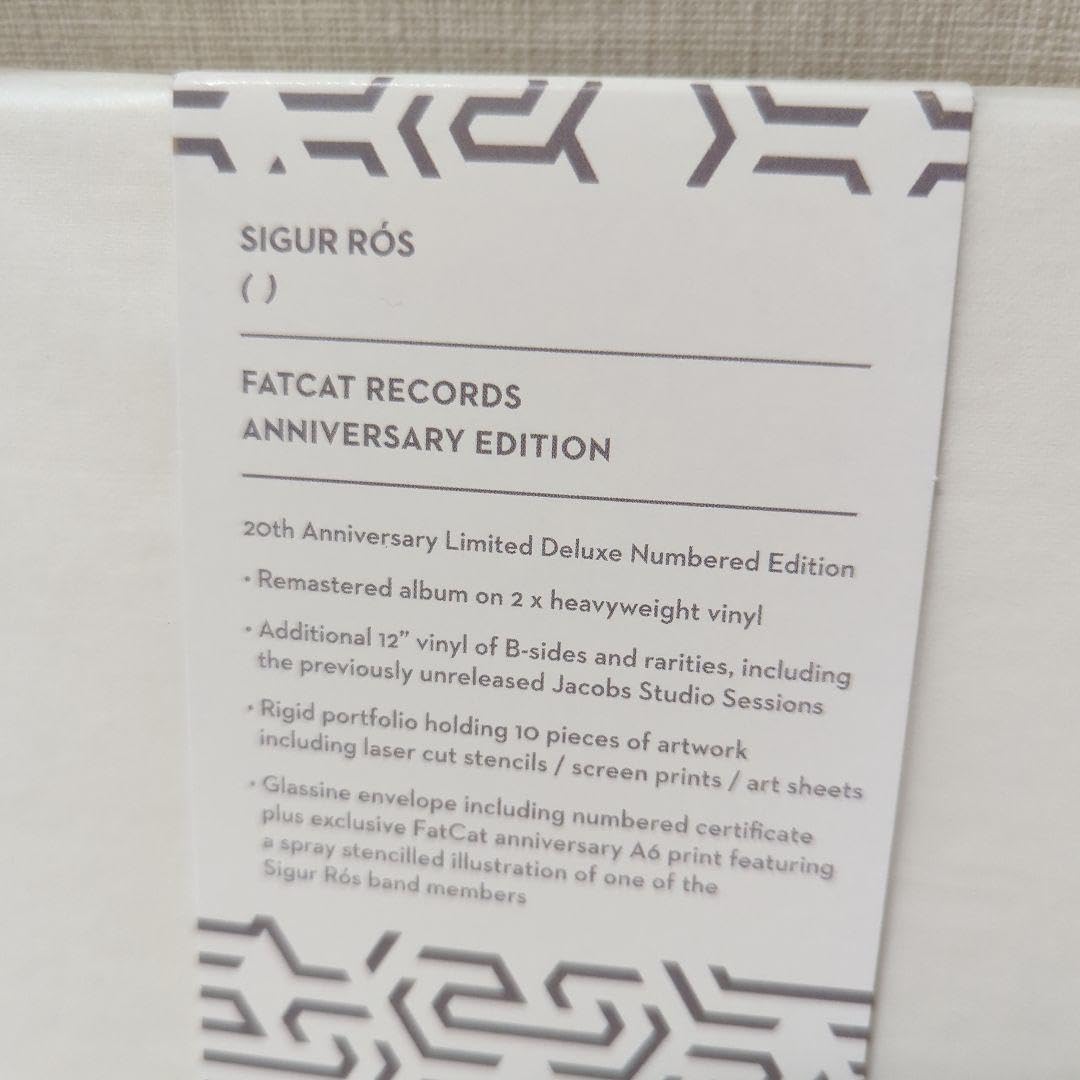 sigur ros () 20周年記念レコード 20th Anniversary Edition