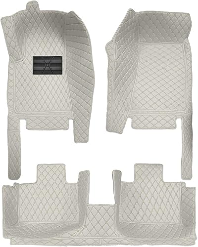 Miniatura 10 de Alfombrillas de automóvil aptas para XC40 2018, 2019, 2020, cobertura completa, protección para todo tipo de clima, forros de cuero antideslizante