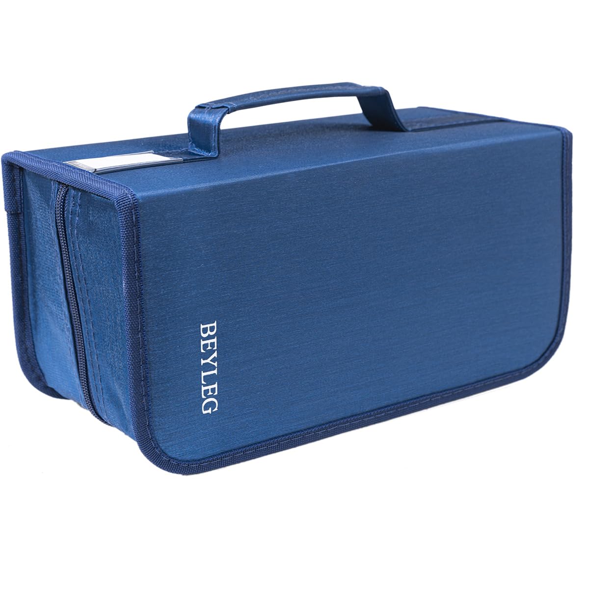 160 DVD Holders Storage Cases CD DVD VCD case,CD DVD Wallet Blu-ray Media Case Storage Holder Organizer Wallet (Blue)-image-37
