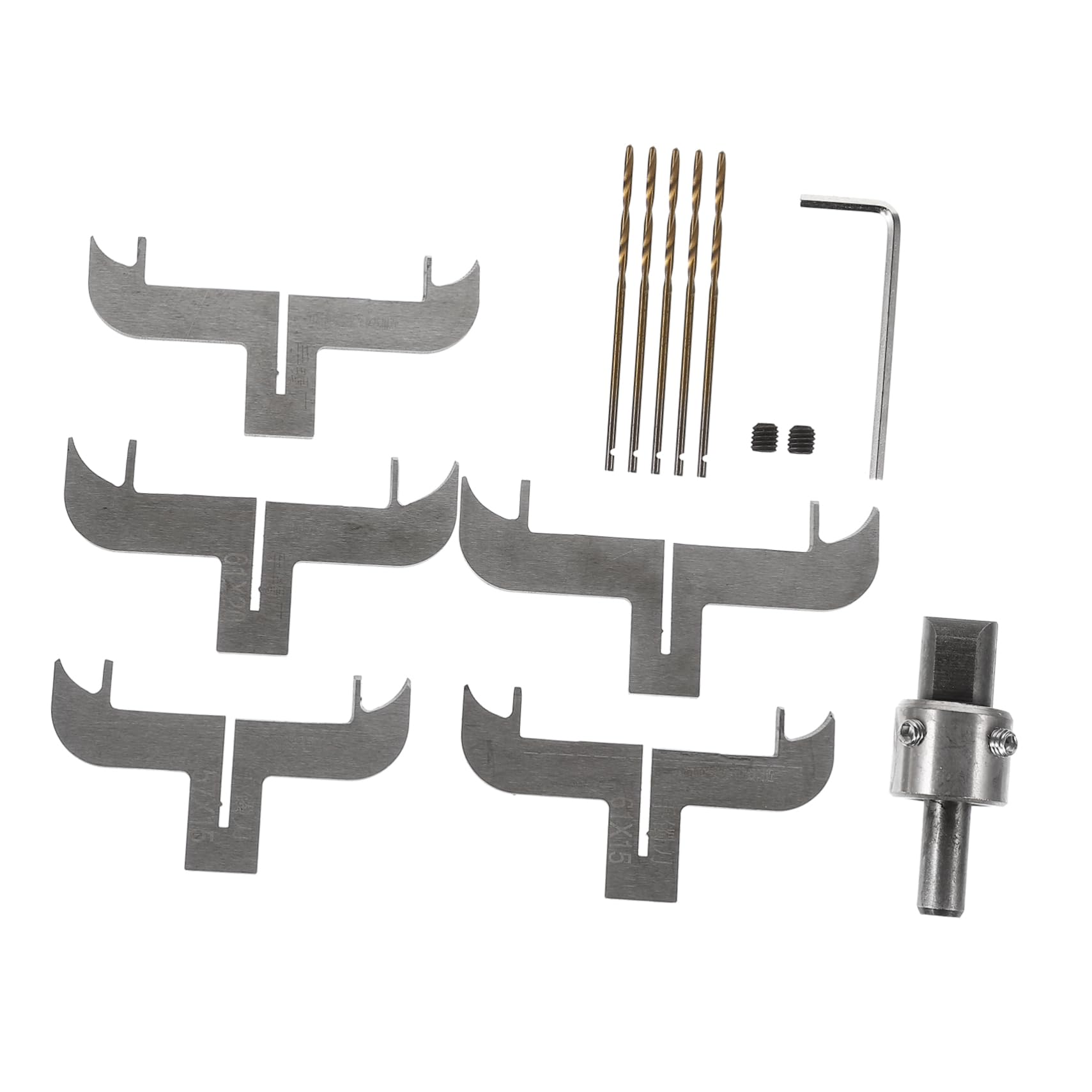 Kit de Herramientas para Fresadora de Madera Fresa de Acero Alto para Cortar Anillos y Fabricar Pulseras de Madera de 1 Set, Adecuado para Manualidades