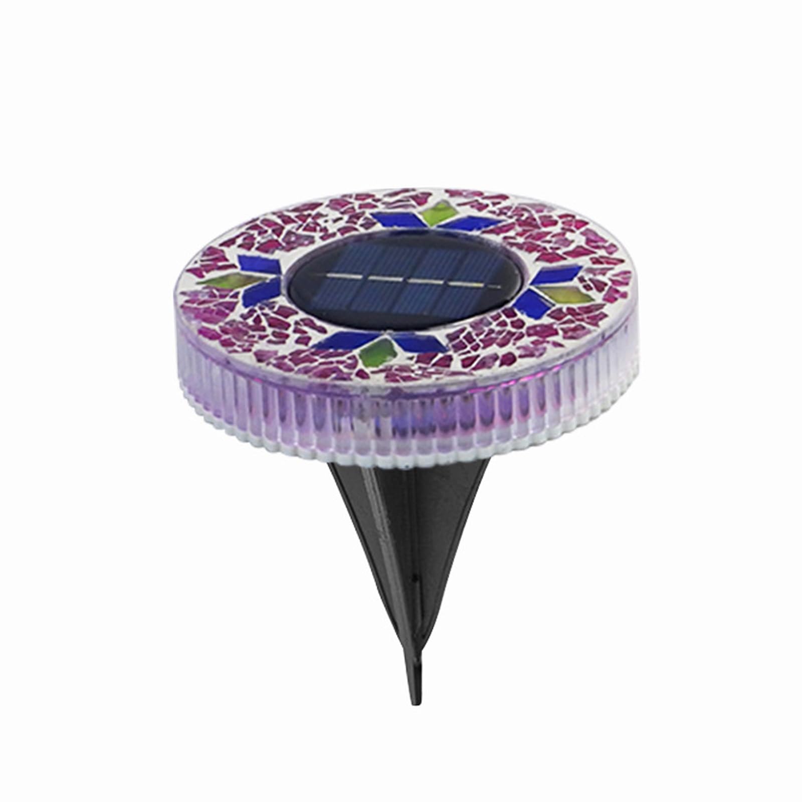Solar Lights Outdoor Garden, Garden Lights, Solar Gardens Light, Gardens Solars Light, Outdoor Lightssolar Powered, Automatic Lawns Lamp Illuminations, Round Shape Ground for Pathway Decoration