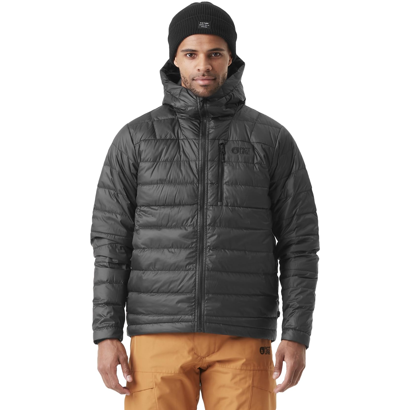 Picture Mid Puff Down Jacket - Mens, Black, M