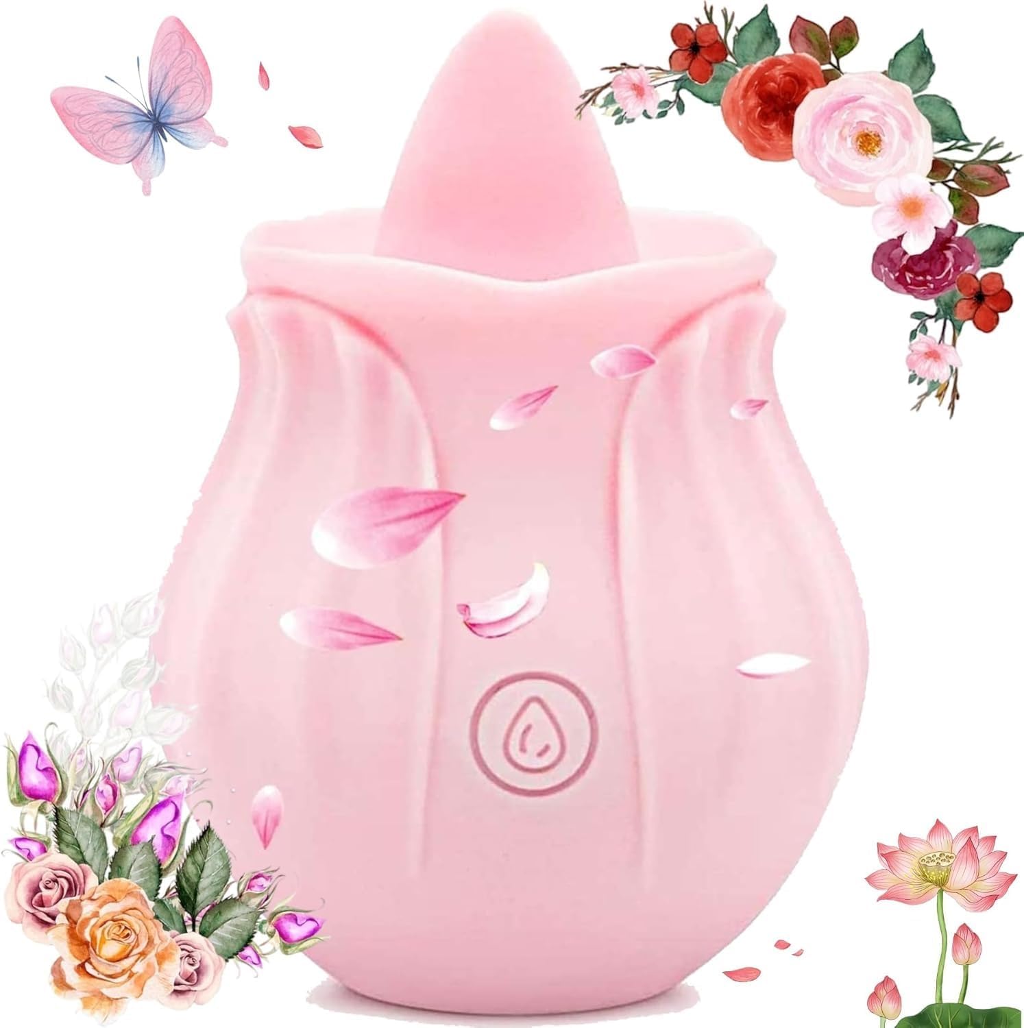 Waterproof Suction Rose Toy 2026 Newly Hand held The Rose Adult Tools 76856