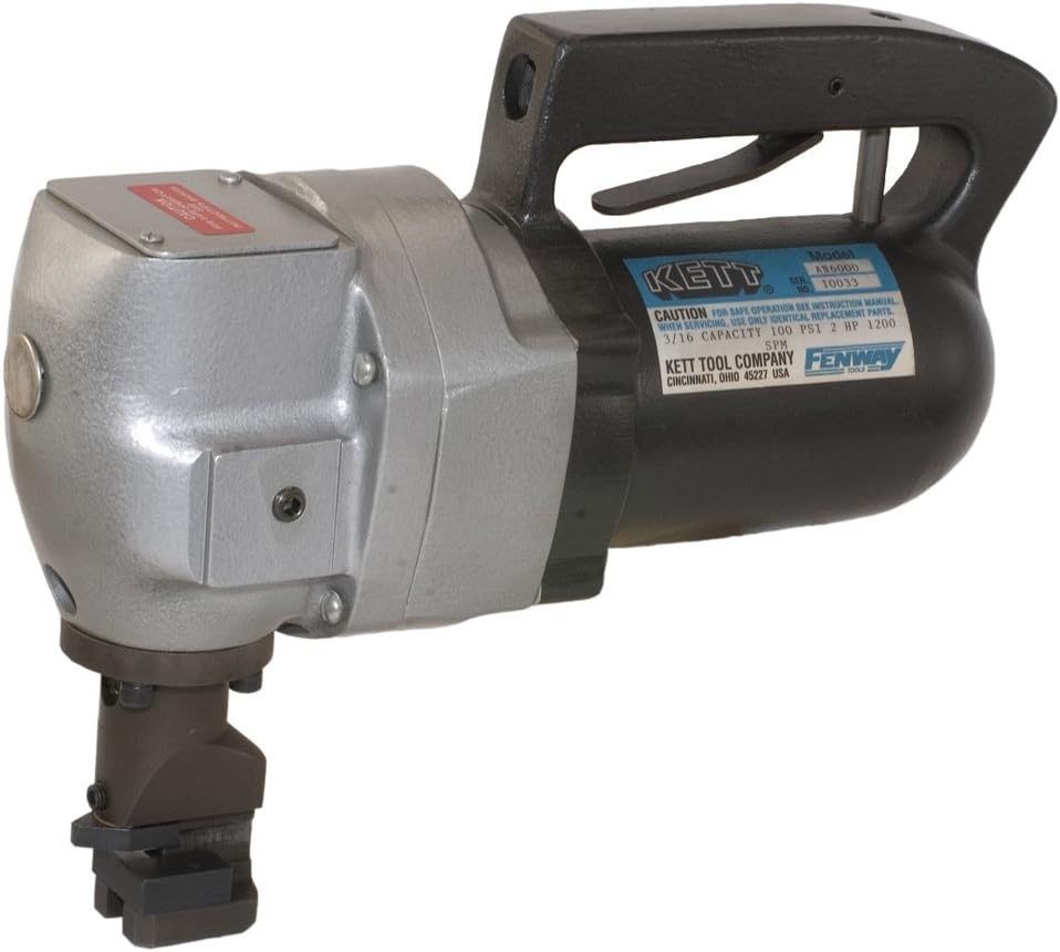 Kett AN6000 Pneumatic 3/16Inch Capacity Nibbler