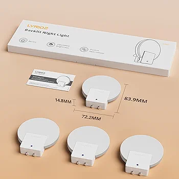 Amazon.co.jp: Lyridz センサーライト 室内 コンセント バック