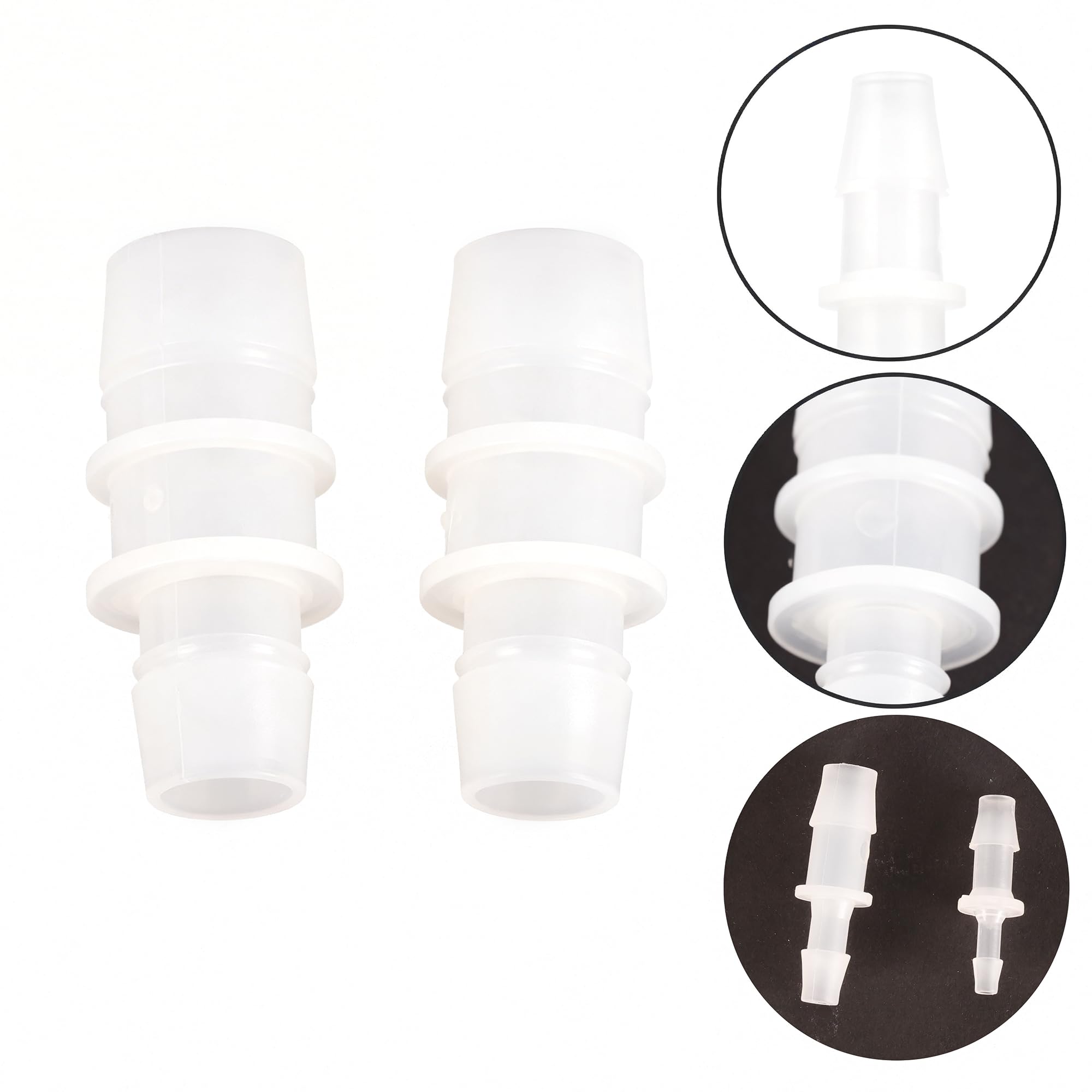 Quickun Raccordo riduttore in plastica per tubo flessibile da