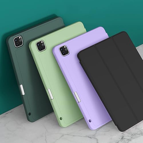 Miniatura 8 de ZryXal Funda para iPad Pro de 12.9 pulgadas 202220212020 (654 generación) con soporte para lápices, funda inteligente para iPad compatible con Touch