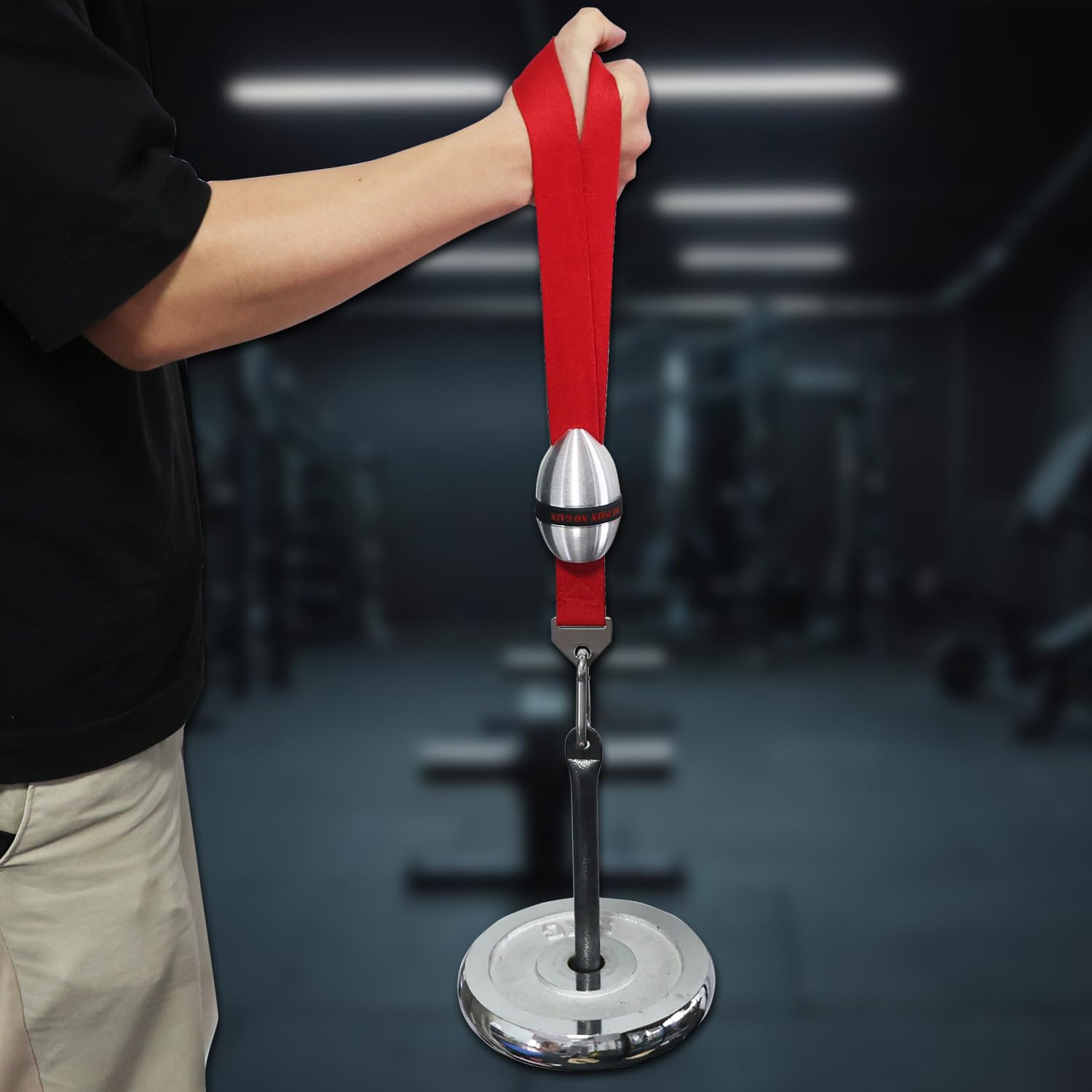 J Bryant Elliptischer Handgelenkball-Trainer aus Aluminiumlegierung - Handgelenk- und Unterarmtrainer für Armdrücken, Griffst?rke, Pronation, Supination und Rehabilitation