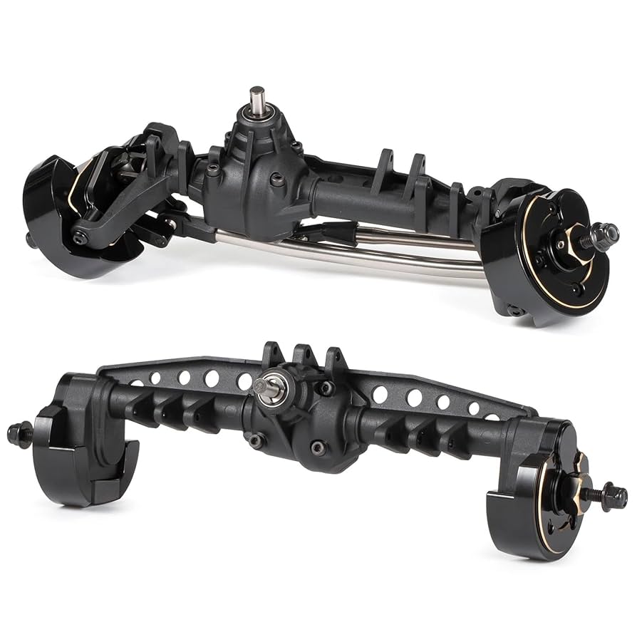 Axial AR45ポータル Axial SCX10 III K10 AR45 Portal Axles Front Rear METAL GEAR