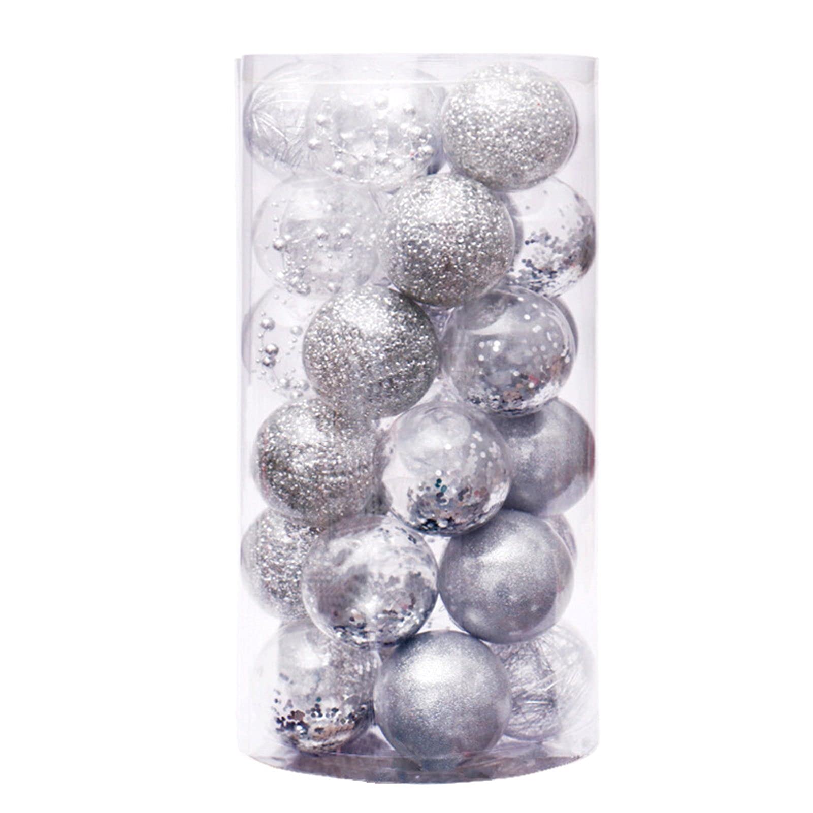 12x kerstballen om te vullen 6 cm