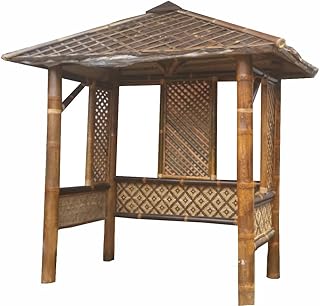 10 Hot Tub Pergola Ideas for Privacy and Weather Protection 30 Bamboo Gazebo