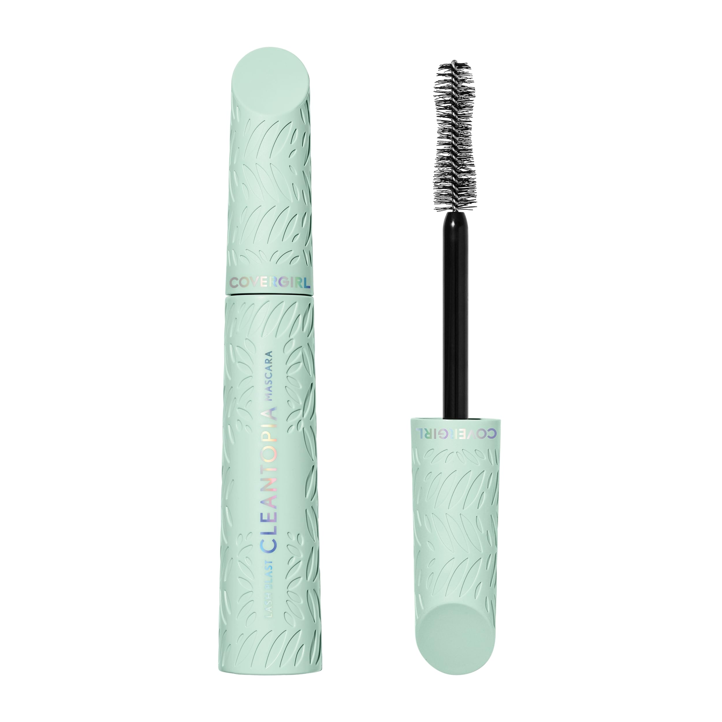 CoverGirl Lash Blast Cleantopia Mascara - Volume & Lengthening, Black Brown Frost, Vegan, Clean, Sensitive Eyes, No Smudge, 0.32oz