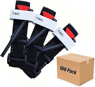 LEVABE Tourniquet, 2-200 Packs Medical Tourniquets Combat Tourniquet with Windlass, Tactical Tourniquet Rescue Rapid Hemostatic Control Equipment TQ (C : 160Pack, S : 95cm)