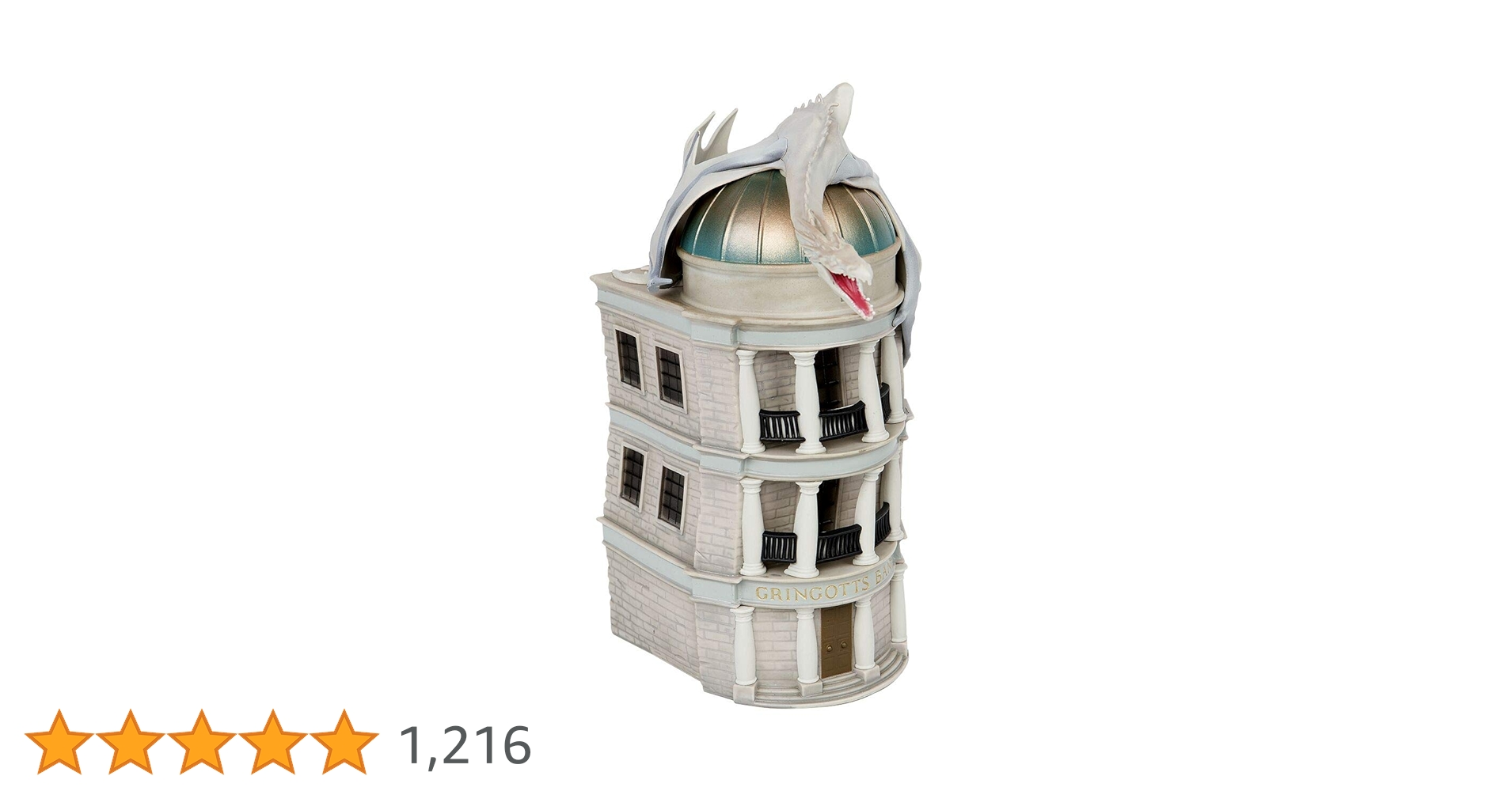 ハリーポッター グリンゴッツ銀行 貯金箱 ミニチュア グッズ グリンゴッツバンク Amazon | ハリーポッター モノグラム グリンゴッツ バンク PVC