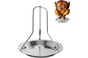 Thanksgiving Christmas Turkey Roaster Grill Beer Can stand rack