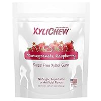 Vista 16 de Xylichew Goma de mascar de xilitol - Goma de mascar sin azúcar, sin aspartamo, sin gluten, keto, sin azúcar, saludable, cuidado bucal natural