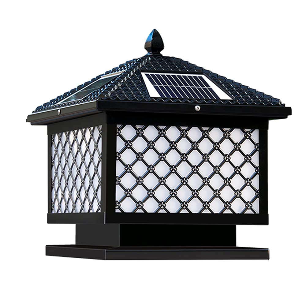 Solar Post Light Outdoor Garden Bollard Column Lamp Fence Stigma Light Gate Exterior Pillar Lamp Waterproof Ip65 Stainless
