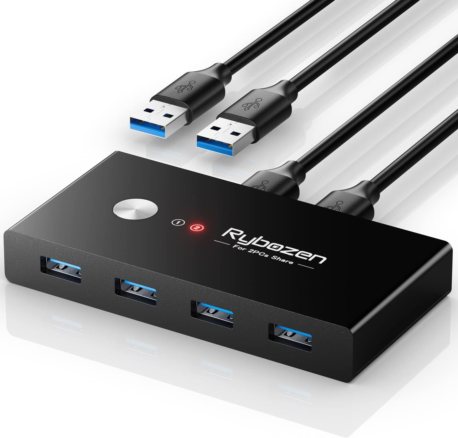 USB 3.0 Switch 2 In 4 Out