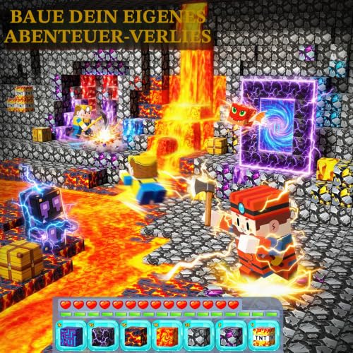 LUVTOY Abnehmbare Magnetische Bausteine 507 Teile Magnetbausteine – Ansicht 4