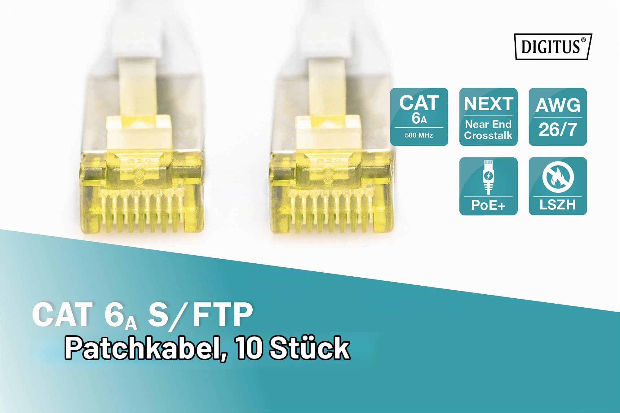 Digitus LAN Kabel Cat 6A – 0 – Bild 2