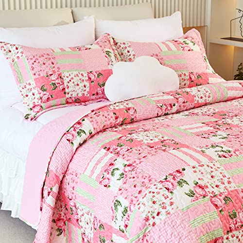 Picks Of 15 Best Pink Quilt Queen Size For 2022 You Don't Wanna Miss