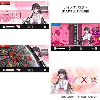 会場限定ver ニコニコ超会議 声社員 ダーツセット 鬼頭明里