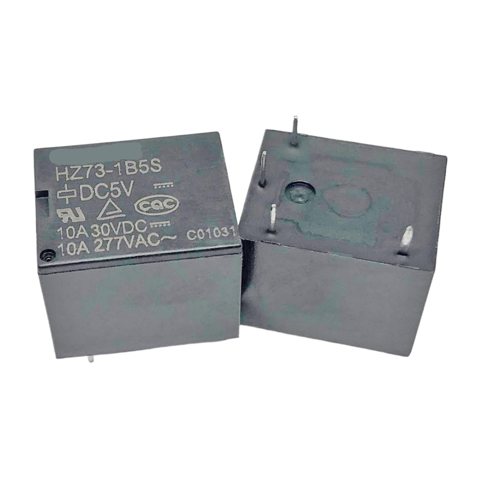 YZWRWRMKTB 1pc HZ73-1B5S DC5V (T73B-10A) Relay 4pins