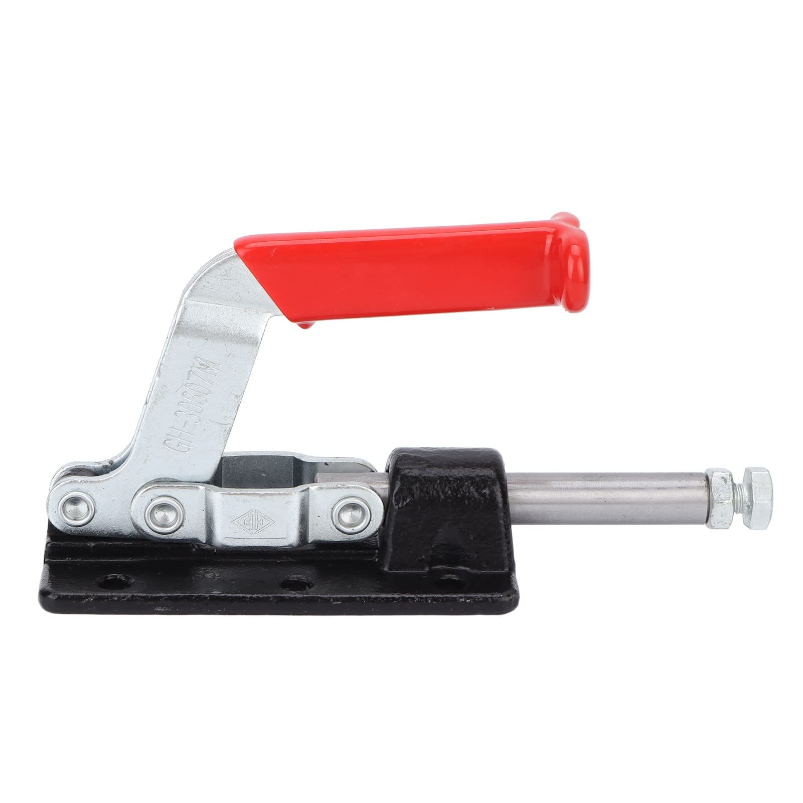 Yomiyuyr Push Pull Toggle Clamp Heavy Duty Toggle Clamp for Woodworking and Metal Working with Control Joystick and Iron Plastic Construction for Machine Installation (30607M)