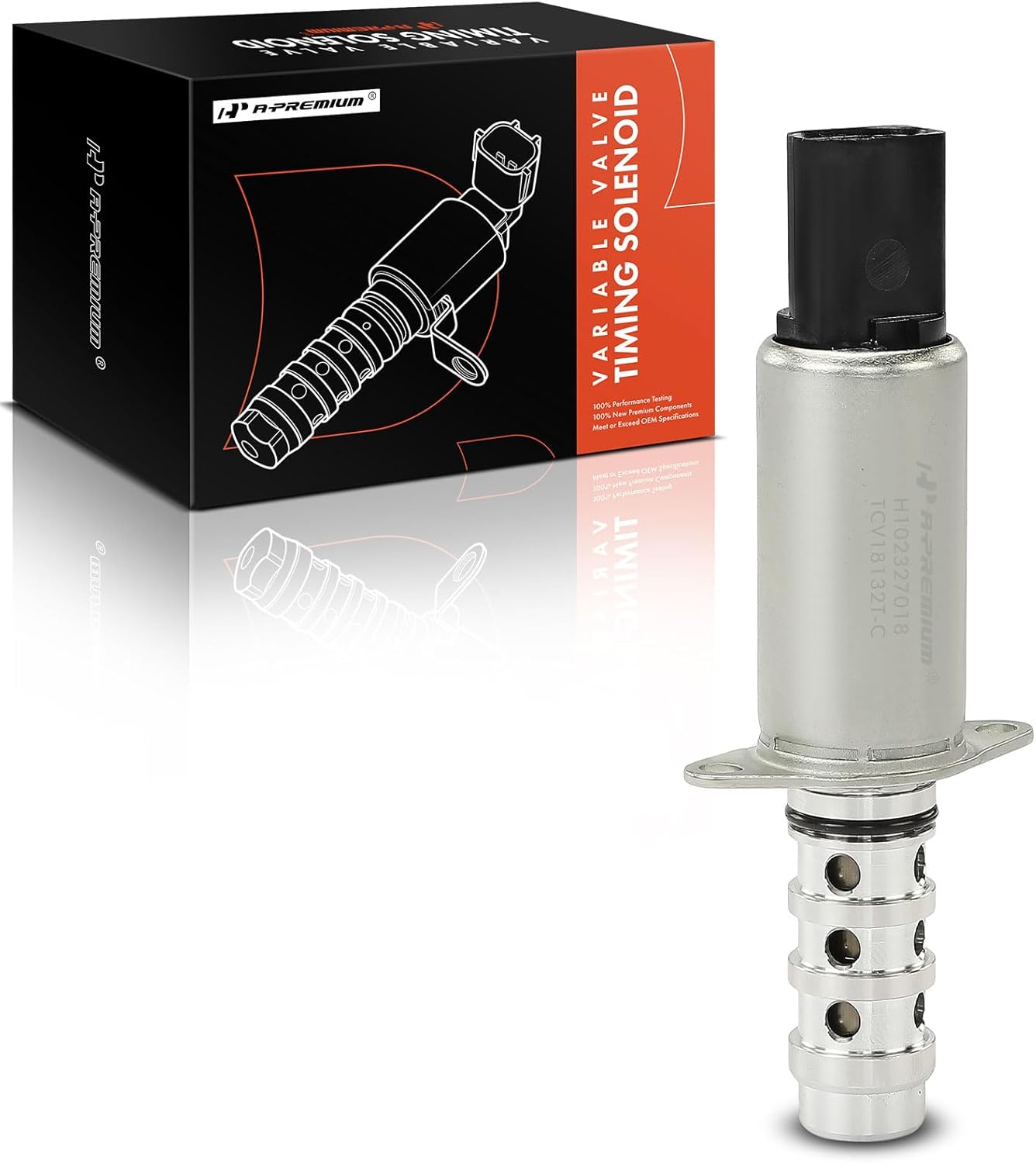 A-Premium Engine Variable Valve Timing (VVT) Solenoid Compatible with Volkswagen Passat 2006-2008/2012-2018, Passat CC, CC, Eos, R32, Touareg, Atlas, Atlas Cross Sport & Audi Q7, TT Quattro, 3.2L 3.6L