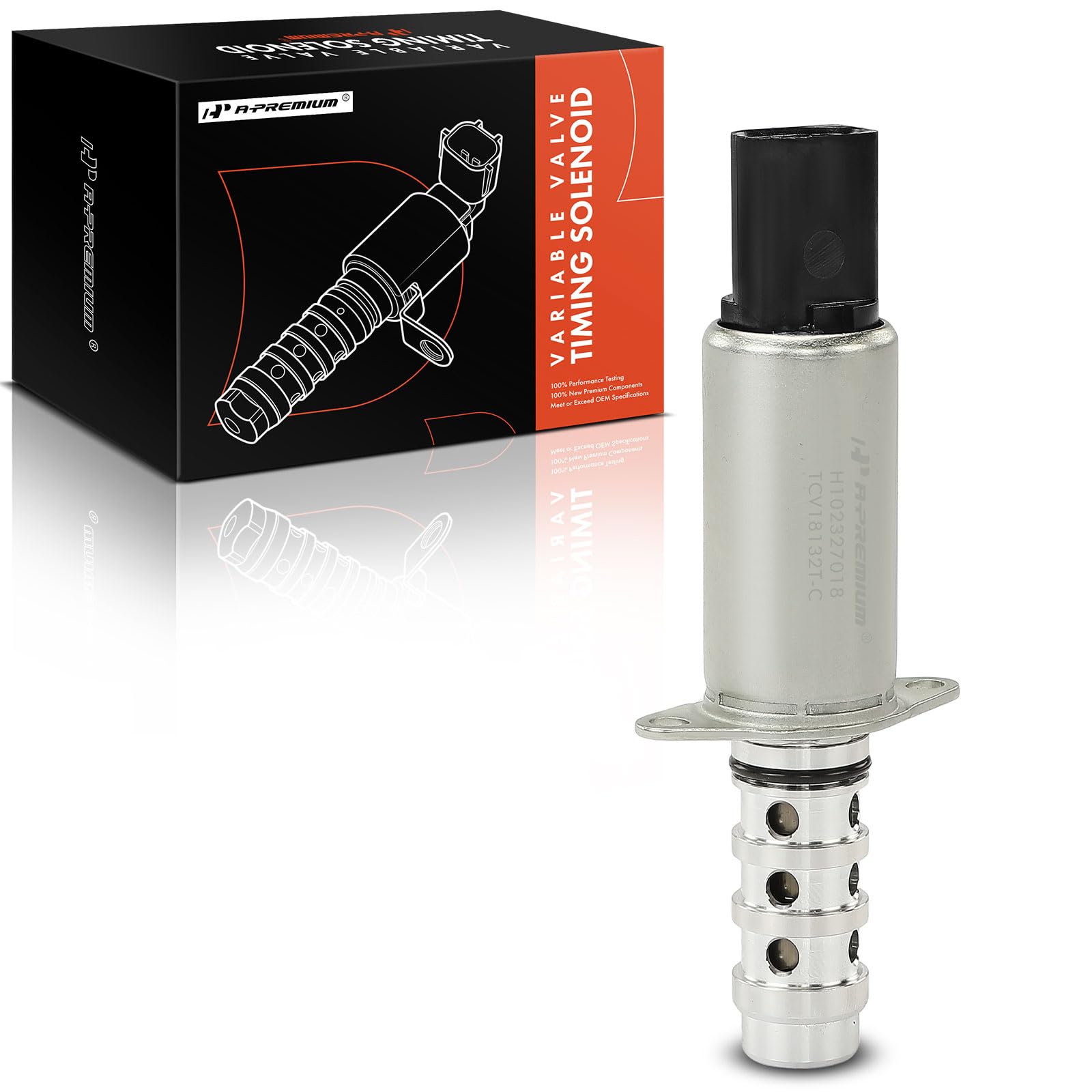 A-Premium Engine Variable Valve Timing (VVT) Solenoid Compatible with Volkswagen Passat 2006-2008/2012-2018, Passat CC, CC, Eos, R32, Touareg, Atlas, Atlas Cross Sport & Audi Q7, TT Quattro, 3.2L 3.6L