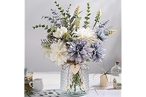 Artificial Flowers for Decoration Arrangements Silk Flowers in Vase