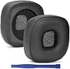 Major V 5 Ear Pads, Replacement Memory Foam PU Leather Headset Earpads Marshall Major V IV III 5 4 3 Ear Pad Pad for Headphones - Black