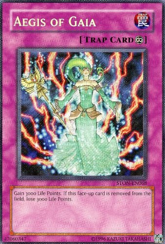 Yu-Gi-Oh! - Aegis of Gaia (STON-EN068) - Strike of Neos - Unlimited Edition