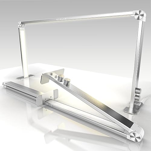 Miniatura 1 de STOLAS Nail Tech - Lámpara de uñas regulable de 15 pulgadas de altura 4000-6000K para escritorio, 3 modos de iluminación, luz LED de manicura,