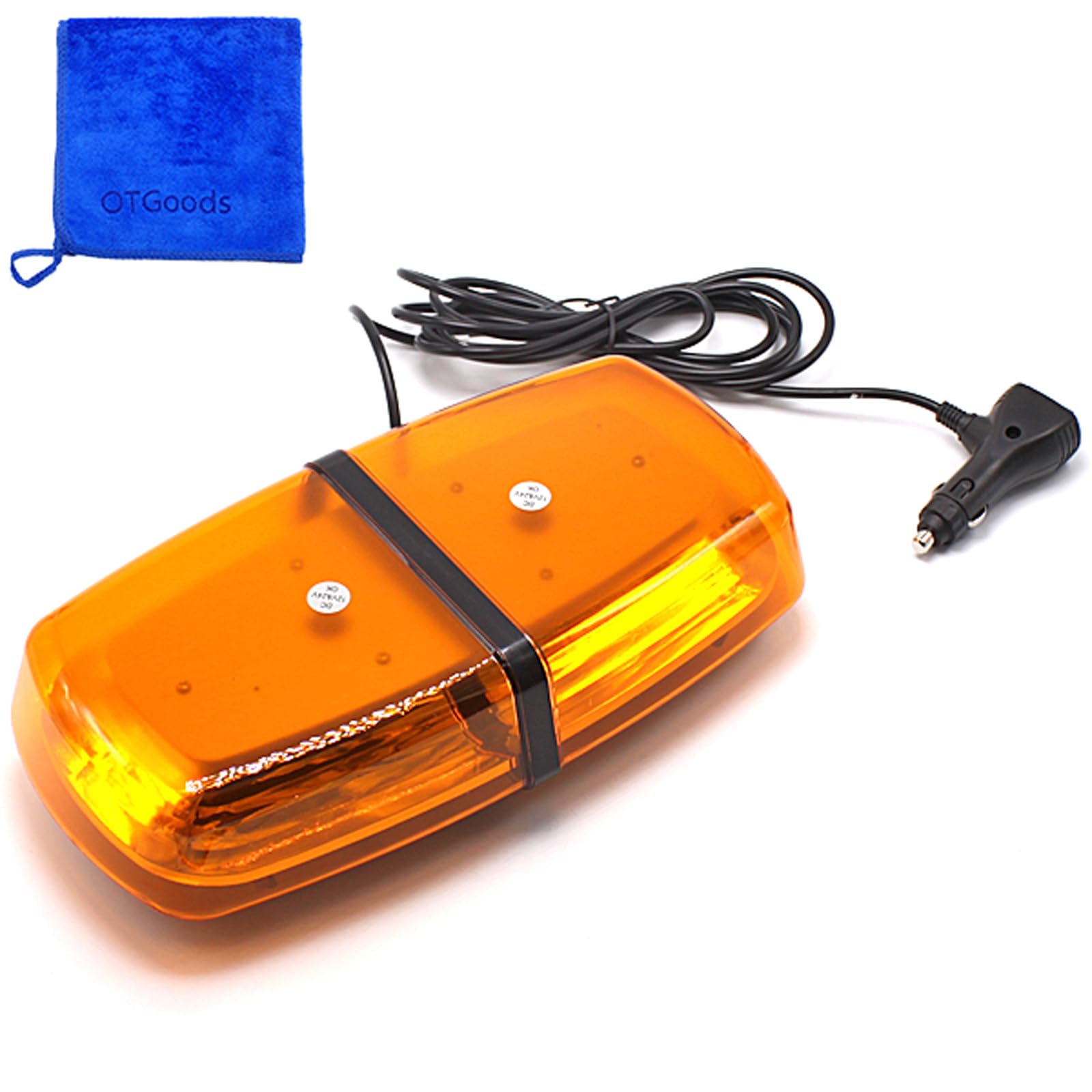 LED回転灯　作業灯　警告灯 Amazon.co.jp: X-STYLE LED回転灯 12V 24V 黄 警告灯 3つモード 点滅