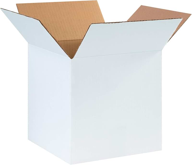 square cardboard boxes