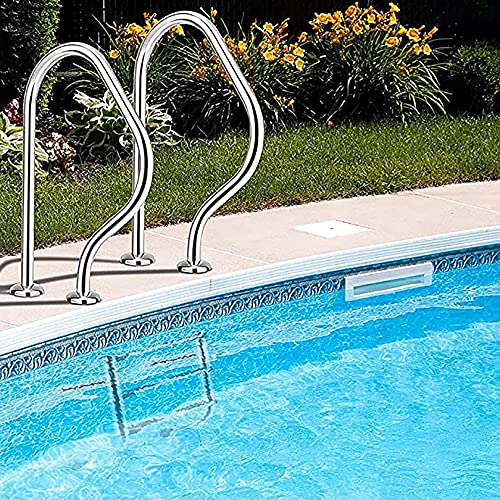 Baranda para Piscina de Acero Inoxidable Antideslizante miniatura 5