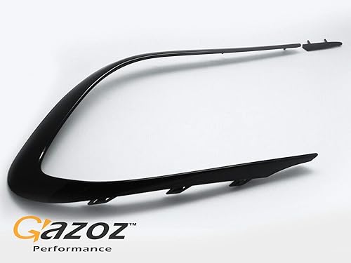 Miniatura 5 de (2) Alerones de parachoques Canards compatibles con Mercedes Benz CLA W117 CLA250 CLA45 17-19