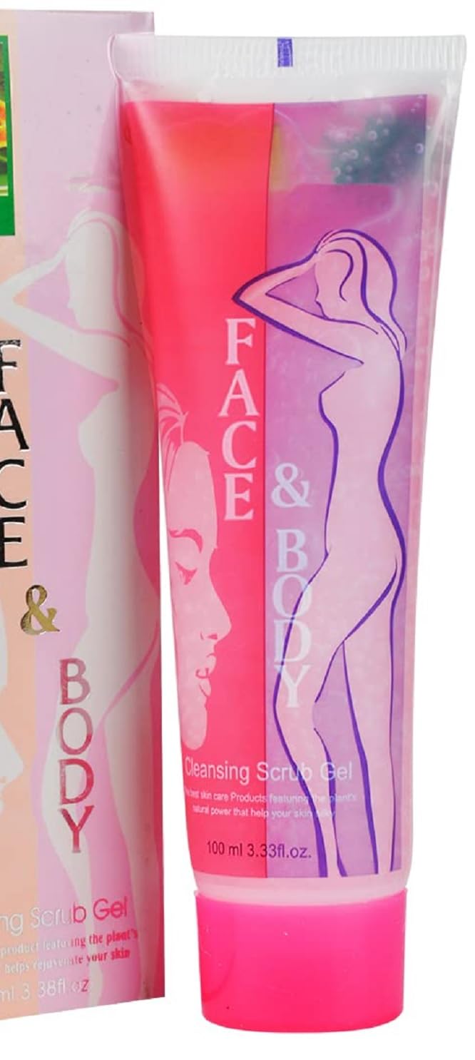 Fruit Skin Care Gel Scrub (Face & Body- Strawberry)-image-36