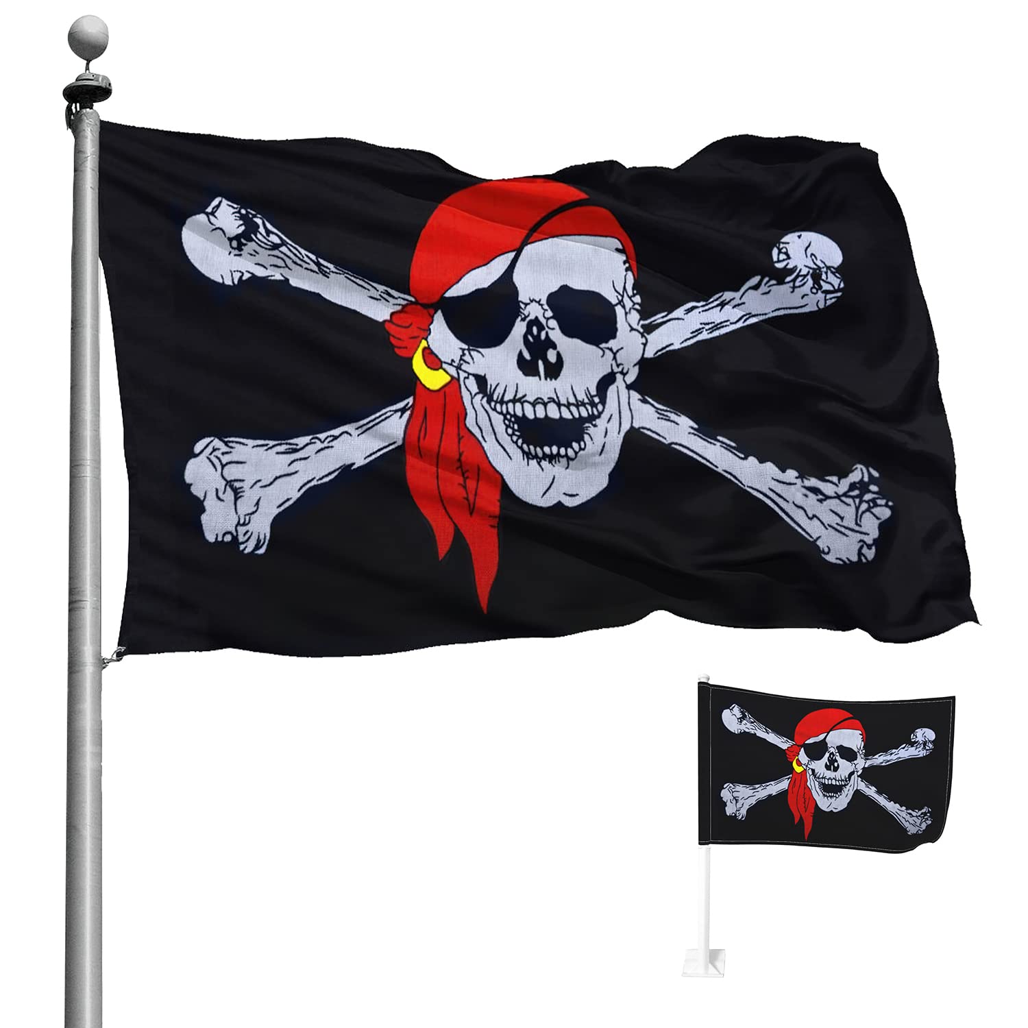 Printable Pirate Ship Flags