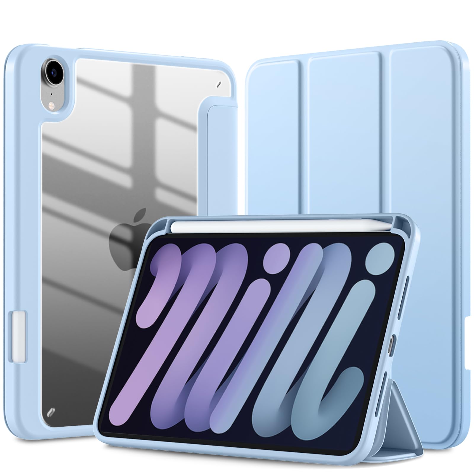 Amazon.co.jp: 【Maledan】 対応iPad Mini7 ケース 2024 - 対応iPad